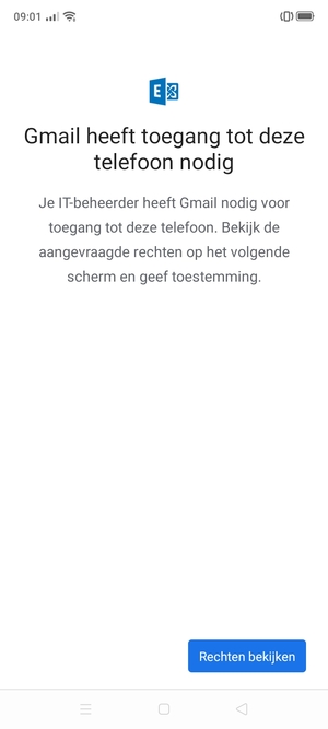 Selecteer Rechten bekijken