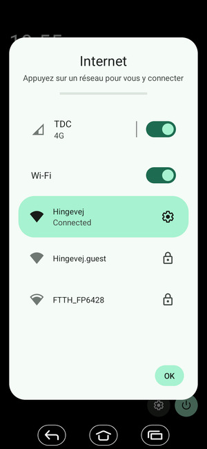 Désactiver le Wi-Fi