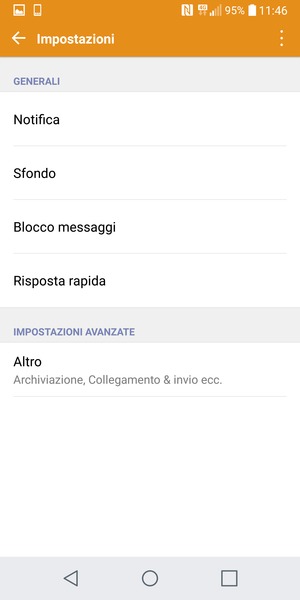 Seleziona Altro