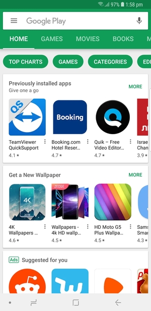 Select the Search bar