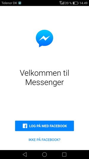 Din app er klar til brug