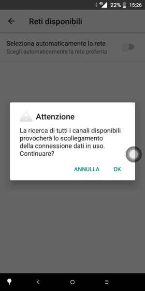 Seleziona OK