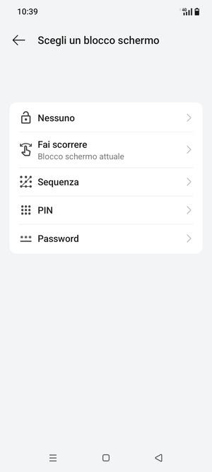 Seleziona Sequenza