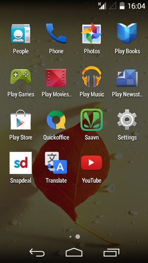 Scroll to and select Settings