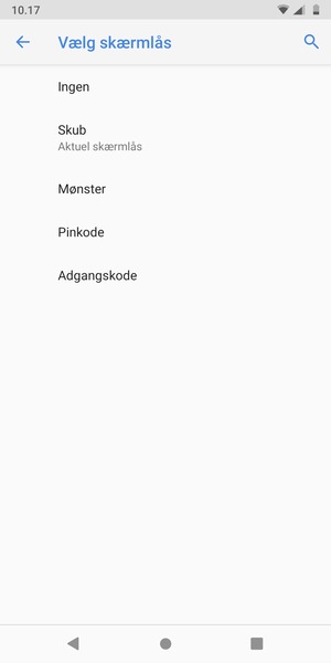 Vælg :Mønster::