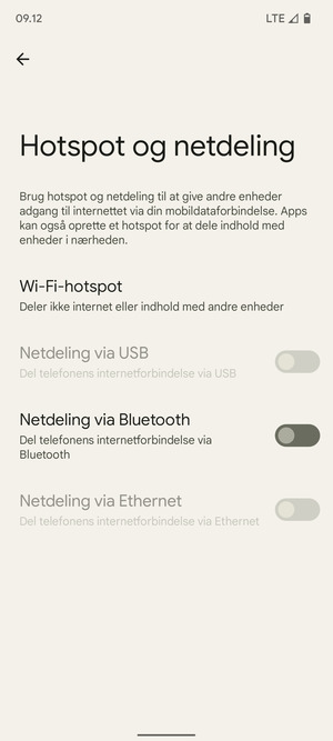 Vælg Wi-Fi-hotspot