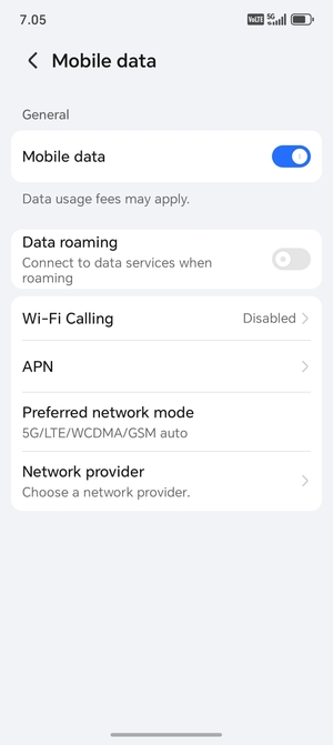 Select APN