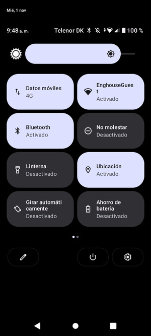 Desactive Wi-Fi y Bluetooth