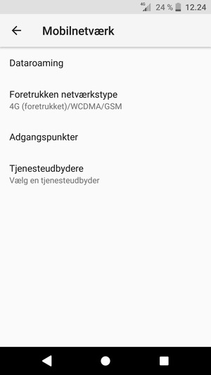 Vælg Adgangspunkter