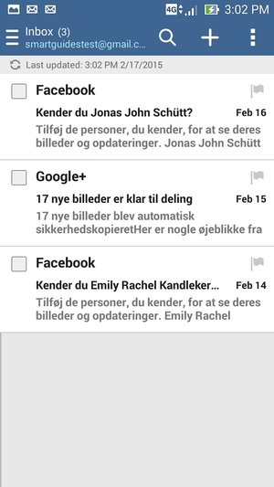 Your Gmail/Hotmail is ready to use