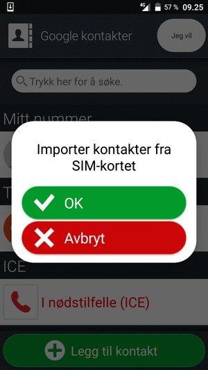 Velg OK