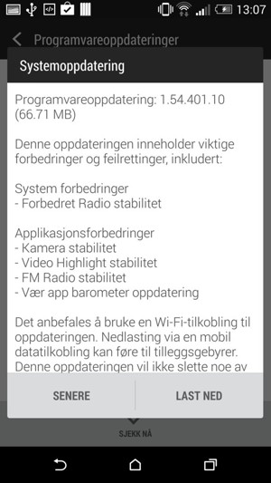 Velg LAST NED