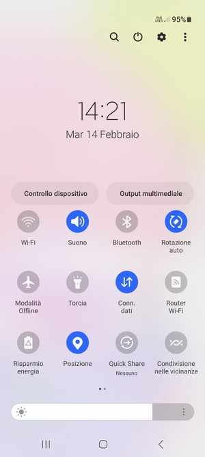 Disattiva Posizione