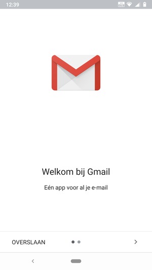 Selecteer VOLGENDE