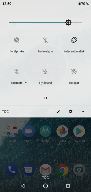 Swipe til højre