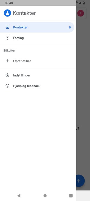 Vælg Indstillinger
