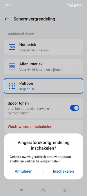 Selecteer uw voorkeursoptie