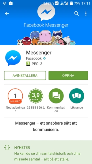 Välj ÖPPNA