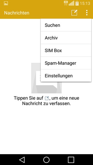 Wählen Sie Einstellungen