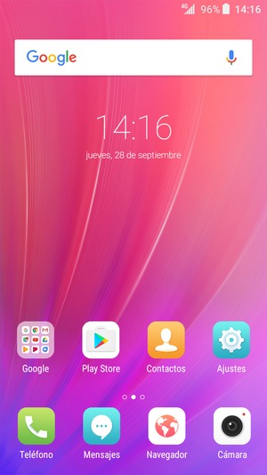 Seleccione Ajustes