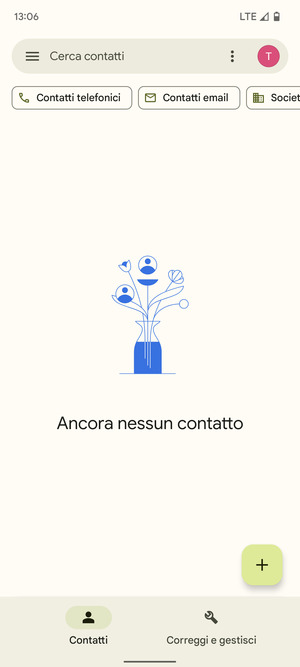 Seleziona Correggi e gestisci