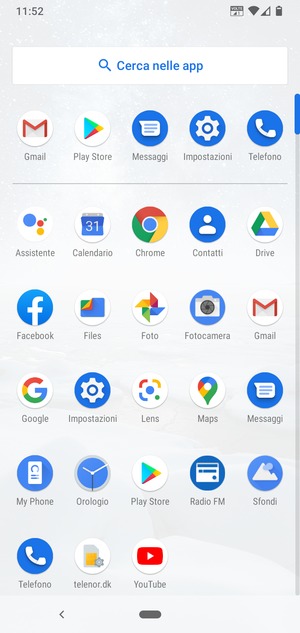 Seleziona Impostazioni