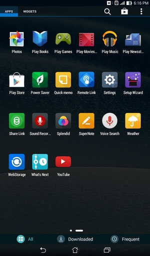 Scroll to and select Settings