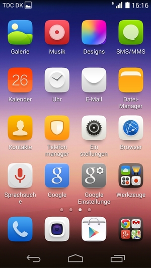 Wählen Sie E-Mail