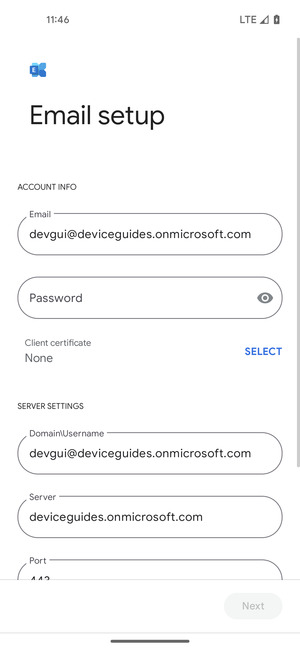 Enter your password
