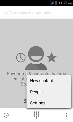 Select Settings