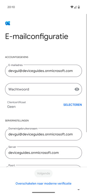 Voer uw wachtwoord in
