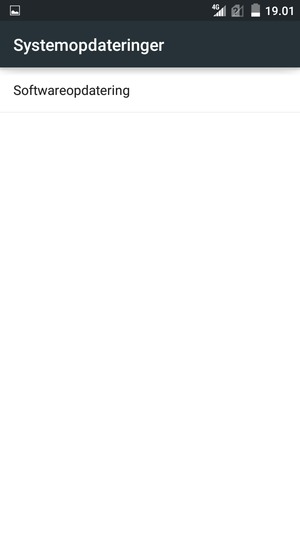 Vælg Softwareopdateringer