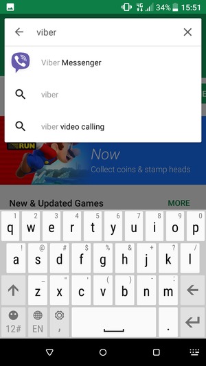 Enter the app name and select Enter