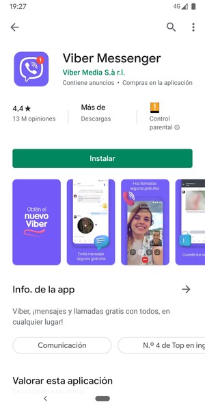 Seleccione Instalar