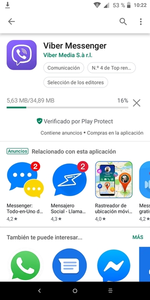 Espere a que el proceso de instalación finalice