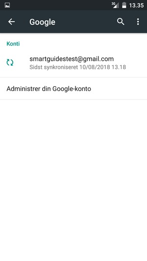 Vælg din konto