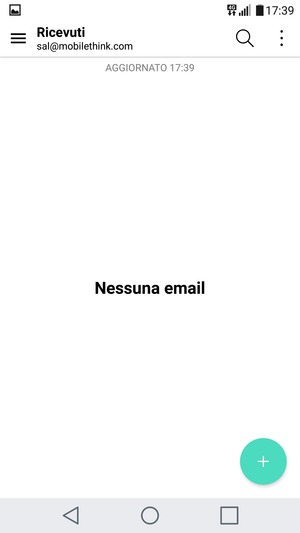 Il tuo account è pronto per l'uso