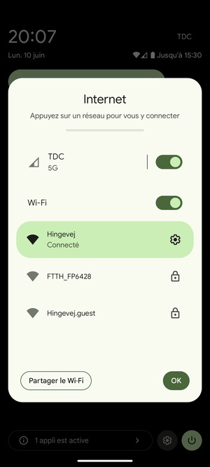 Désactiver le Wi-Fi