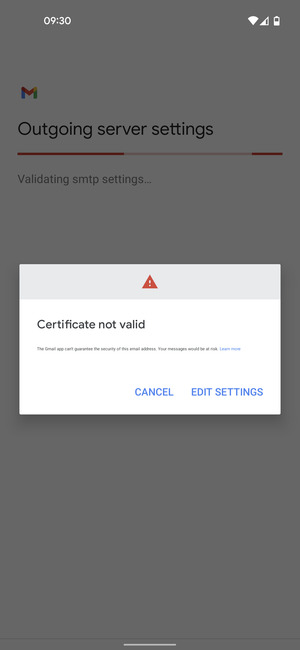 Select EDIT SETTINGS
