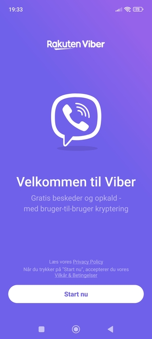 Din app er klar til brug