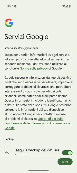Seleziona Altro