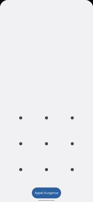 Votre téléphone est maintenant sécurisé par un écran de verrouillage