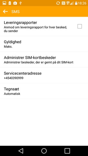 Vælg Servicecenteradresse