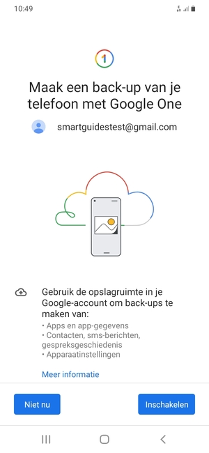 Selecteer Inschakelen