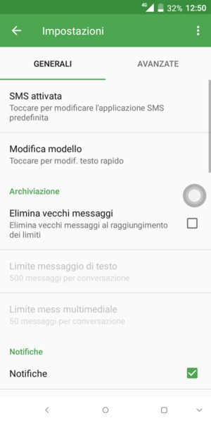 Seleziona Avanzate