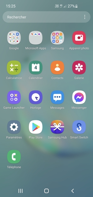 Sélectionnez Samsung
