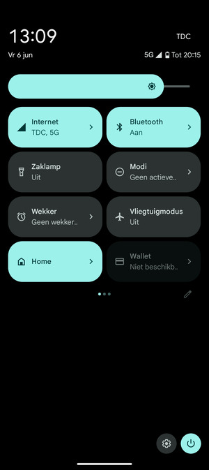 Selecteer Bluetooth