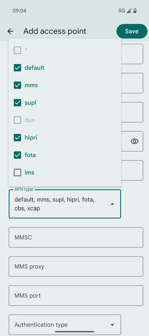 Uncheck the checkboxes