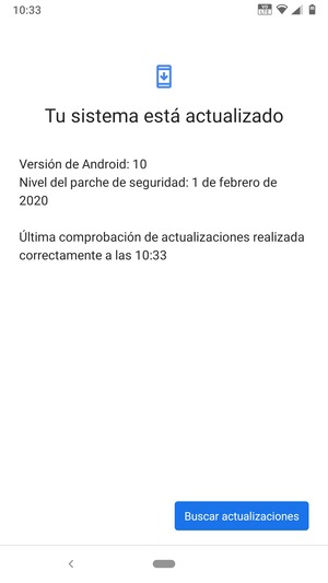 Seleccione Buscar actualizaciones