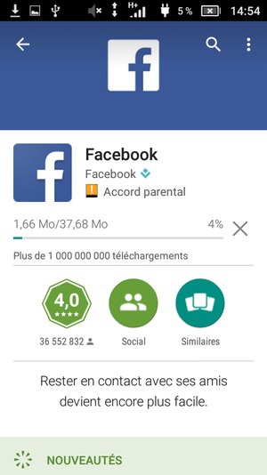 Veuillez attendre la fin de la procédure d'installation